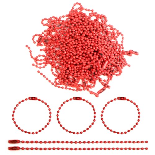 Amazon.co.jp: ボールチェーン 【レッド】 12cm 赤 カラー